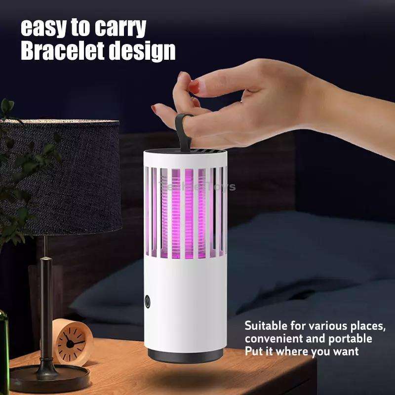DAI HEART Electric Mosquito Killer Lamp Outdoor Household Photocatalyst Mosquito Killer,Style: Recha