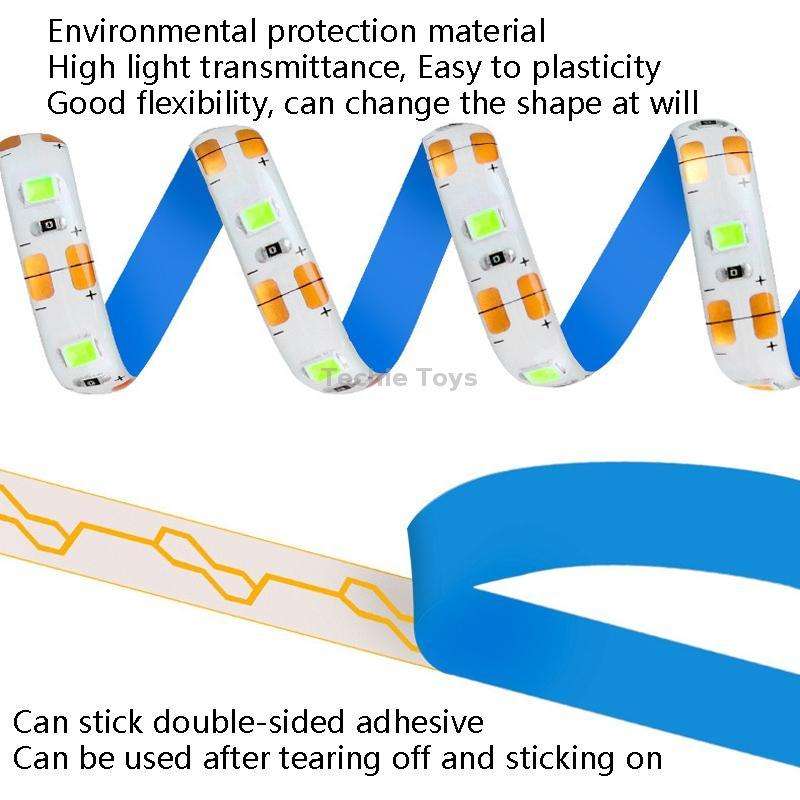 3m Non-waterproof Plant Growth Lamp LED Light Strip Hand Sweep Dimming Full Spectral Plant Fill Ligh
