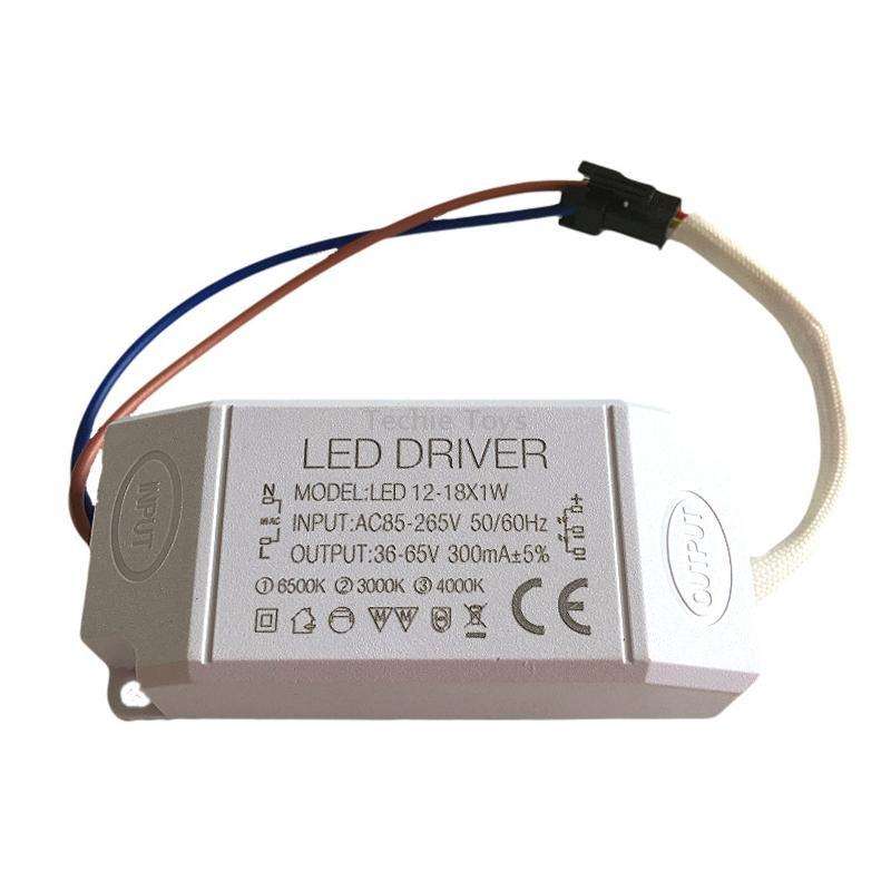 3 PCS 4-7W Two-Color Isolation Drive Power Supply 85-265V Wide Pressure Bulb / Downlight / Ceiling L