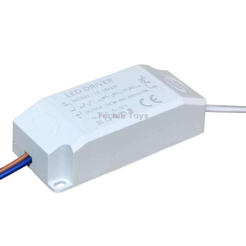 2 PCS 12-18W Two-Color Isolation Drive Power Supply 85-265V Wide Pressure Bulb / Downlight / Ceiling