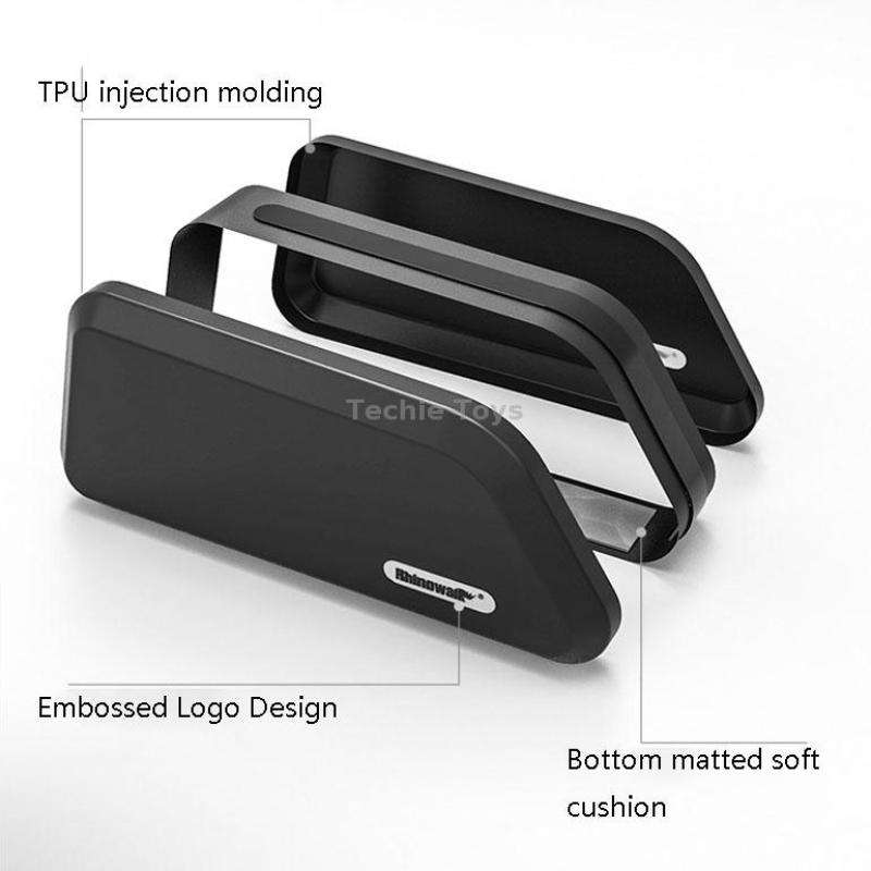 Rhinowalk K30 Waterproof Bicycle Top Tube Package Mountain Bike Hard Shell Front Beam Bag(Black)