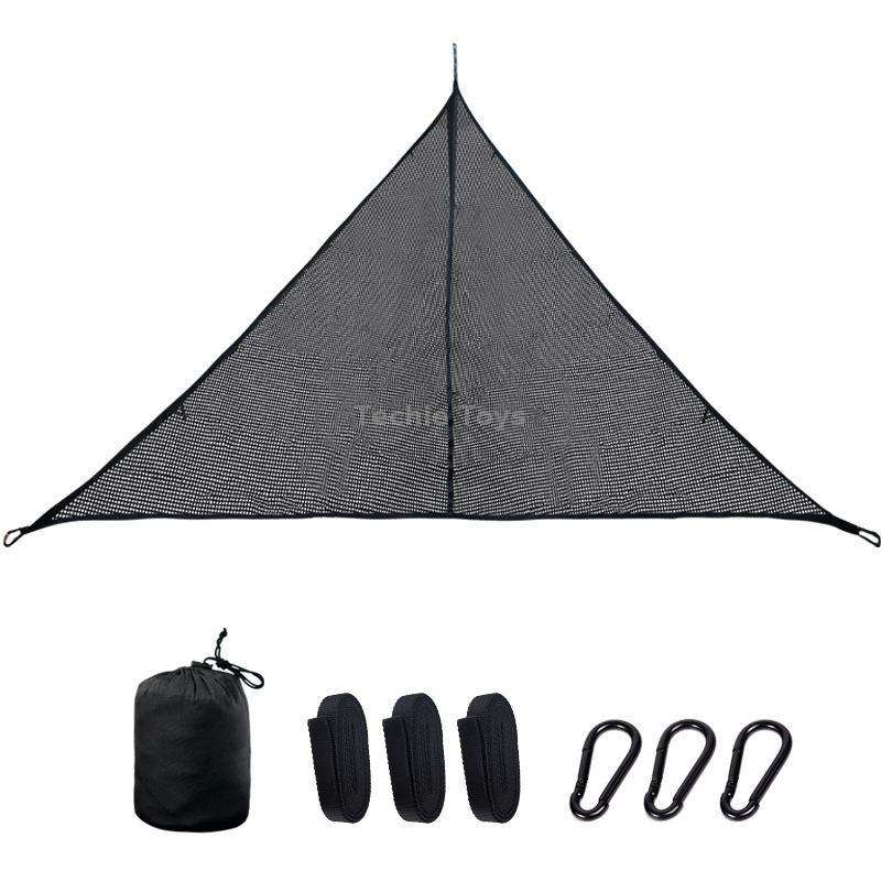 Outdoor Multi-person Hammock Large Sky Tree Tent Aerial Camping Hammock Triangle Hammock, Side Lengt