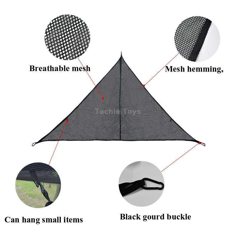 Outdoor Multi-person Hammock Large Sky Tree Tent Aerial Camping Hammock Triangle Hammock, Side Lengt