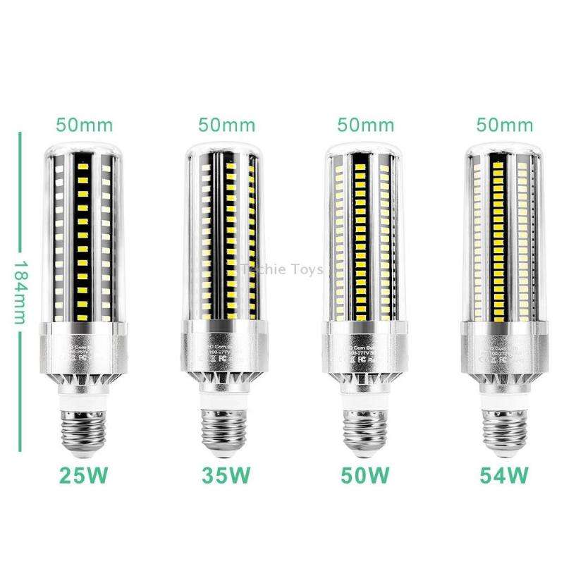 5730 LED Corn Lamp Factory Warehouse Workshop Indoor Lighting Energy Saving Corn Bulb, Power: 54W(E2