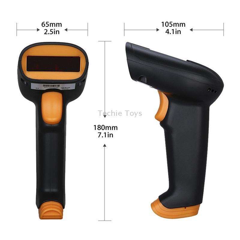Express Barcode Scanner With Storage USB Wireless Scanner, Specification Two-dimensional