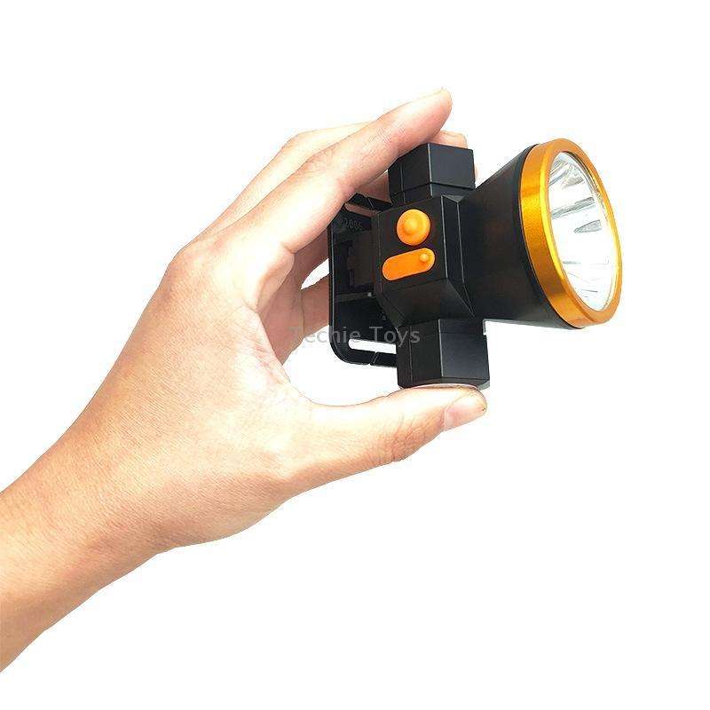 Yage LED Strong Light Rechargeable Headlight Outdoor Night Fishing Head-Mounted Miner Lamp, CN Plug(