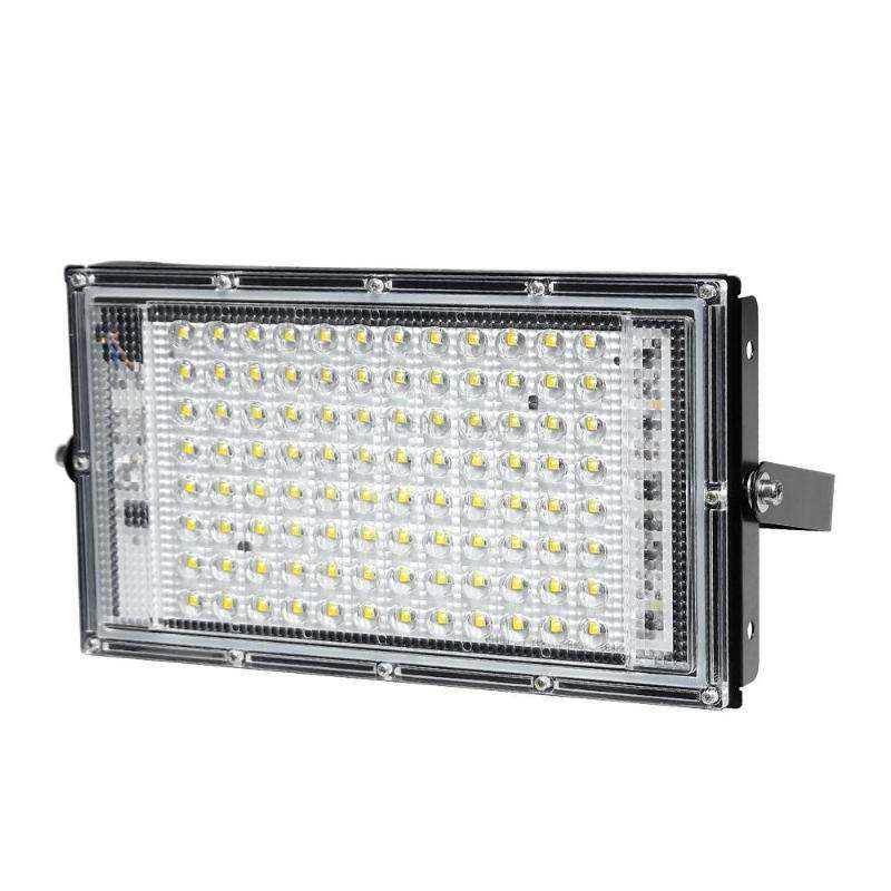 Waterproof LED Flood Light Outdoor Garden Light Construction Site Lighting Project Light, Specs: 100