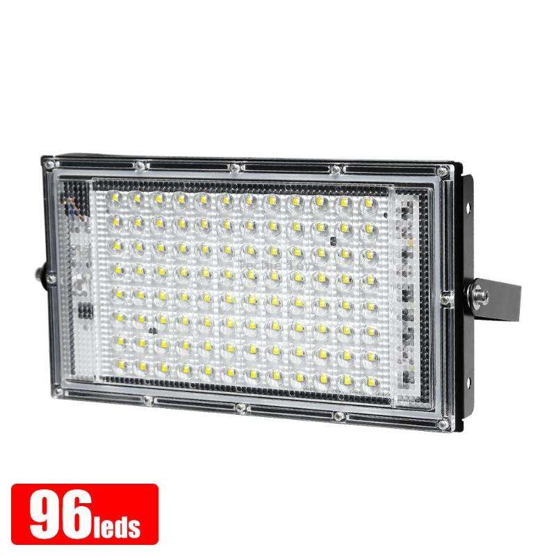 Waterproof LED Flood Light Outdoor Garden Light Construction Site Lighting Project Light, Specs: 100