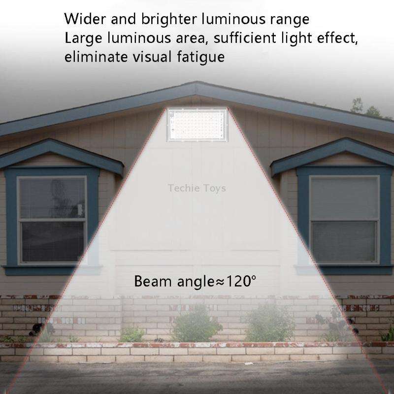 Waterproof LED Flood Light Outdoor Garden Light Construction Site Lighting Project Light, Specs: 100