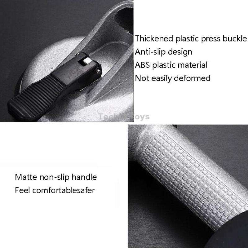 Aluminum Heavy-Duty Glass Suction Cup Hardware Tool, Model: Double Claw