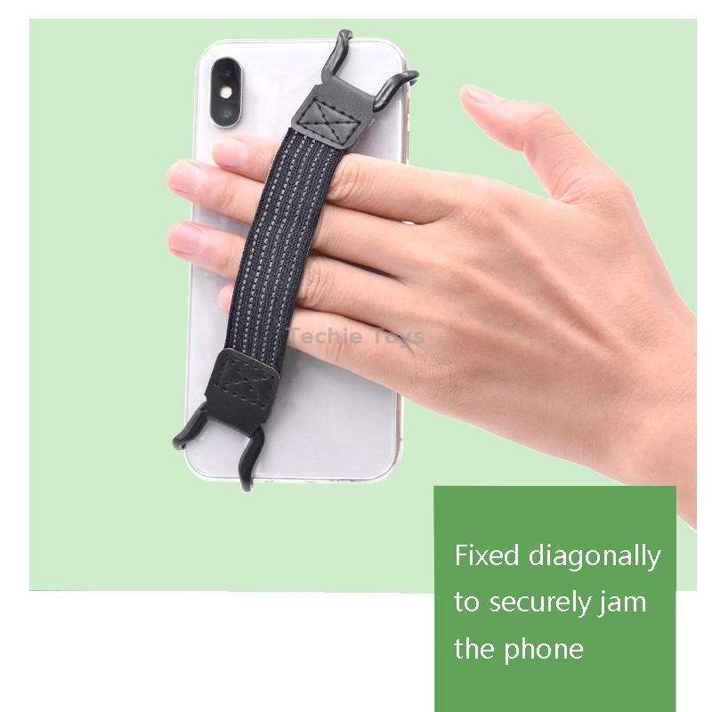 5 PCS Mobile Phone Back Strapping Bracket Lazy Phone And Tablet Back Stick Bracket, Style: 2 x 13cm