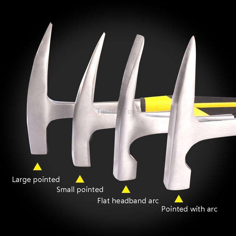Geological Exploration Tool Multi-Function Hardware Hammer, Style: Small