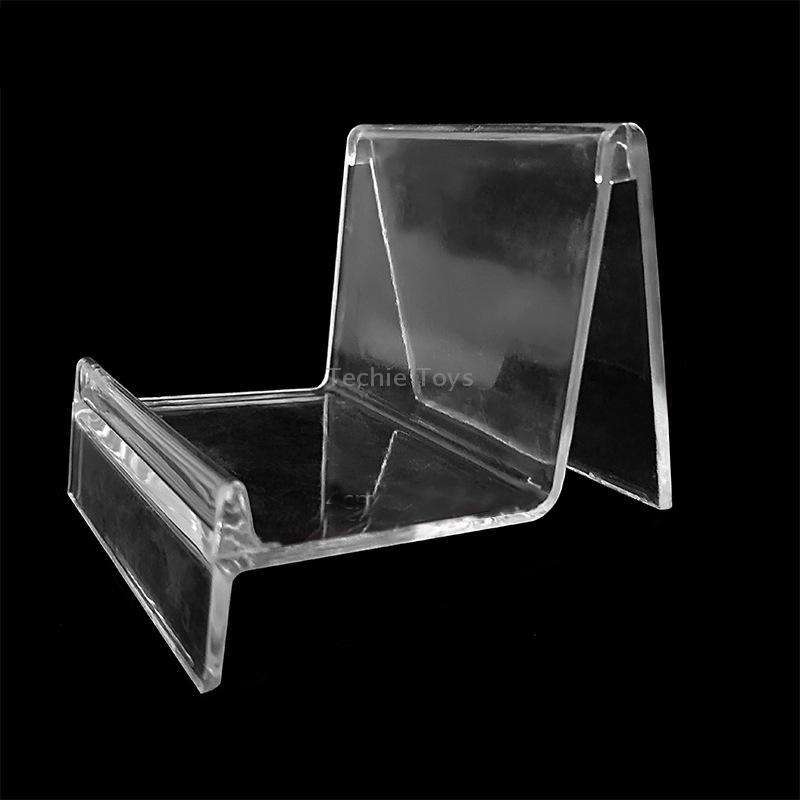 10 PCS Thickened Transparent Wallet Holder Plastic Phone Mask Display Stand Counter Display Stand,Sp