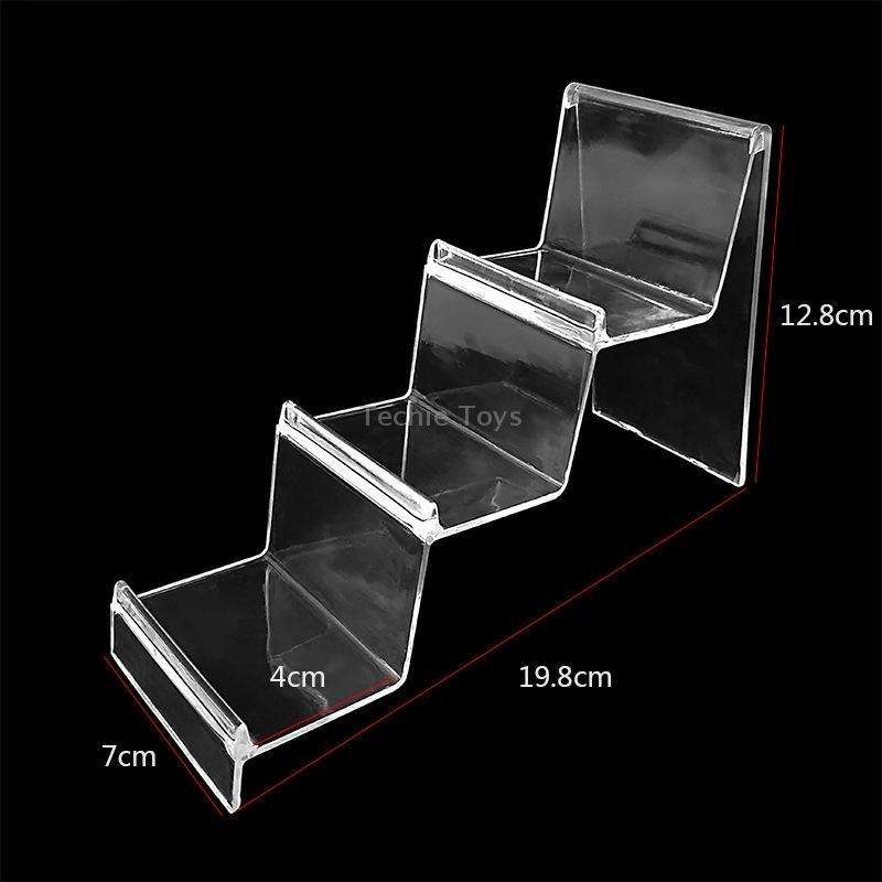 10 PCS Thickened Transparent Wallet Holder Plastic Phone Mask Display Stand Counter Display Stand,Sp