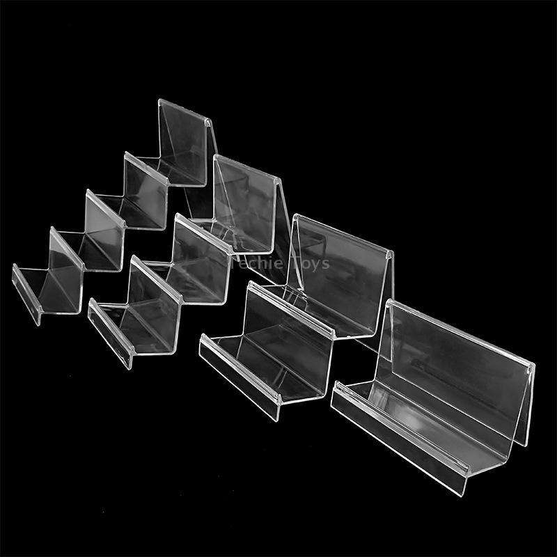 10 PCS Thickened Transparent Wallet Holder Plastic Phone Mask Display Stand Counter Display Stand,Sp