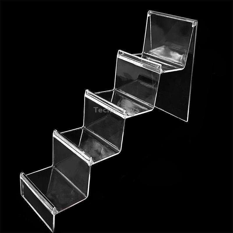 10 PCS Thickened Transparent Wallet Holder Plastic Phone Mask Display Stand Counter Display Stand,Sp