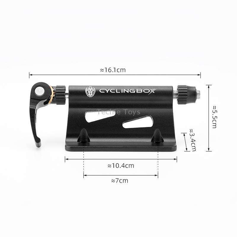 CYCLINGBOX BG-0171 Bike Aluminum Portable Quick-Removal Front Fork Fixed Frame Rear Hanging Frame Ca