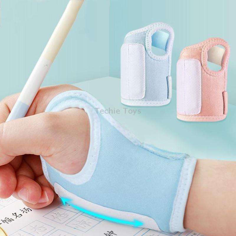 Pen-Holding Posture Wrist Correction Belt Primary School Students Writing Anti-Hook Wrist Corrector,