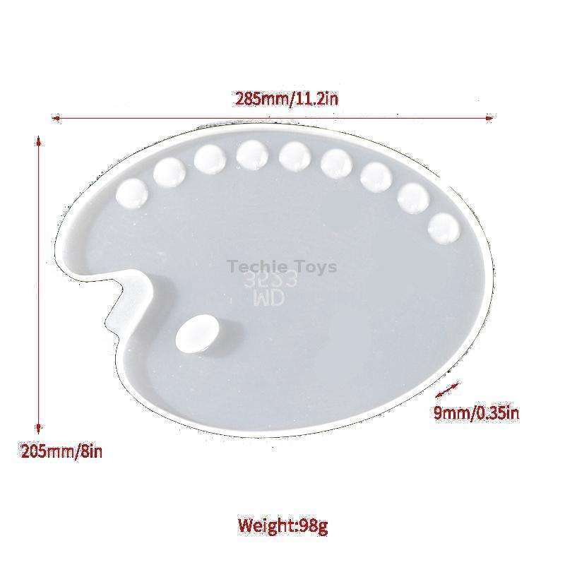 Crystal Epoxy Mold DIY Palette Silicone Mold(Palente Mould MD3523)