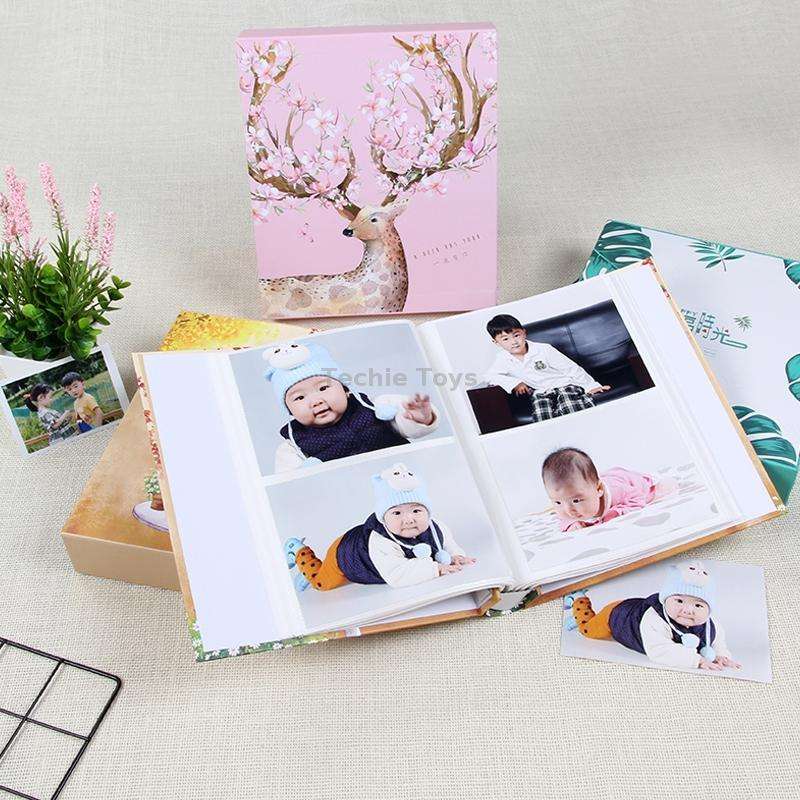 6 inch 200-Pieces Plastic 4D Photo Albums Interstitial Large-Capacity Album(5190-10)