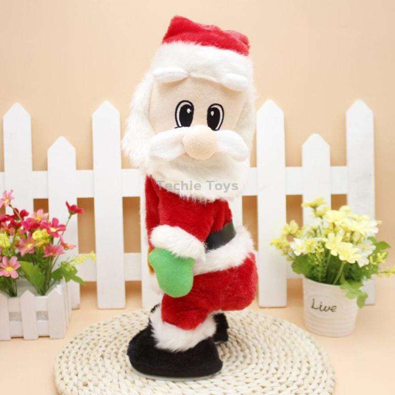 Electric Twisted Fart Shake Hips Santa Claus With Music Christmas Novel Birthday Gift(Santa Claus)