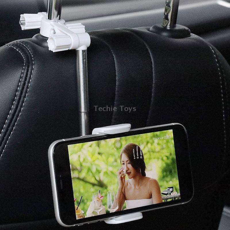 2 PCS Car Mobile Phone Bracket Rearview Mirror Navigation Bracket Driving Recorder Fixed Clipper Pos