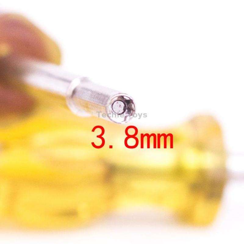 4 PCS Disassembly Tool Screwdriver Sleeve Applicable For Nintendo N64 / SFC / GB / NES / NGC(Orange
