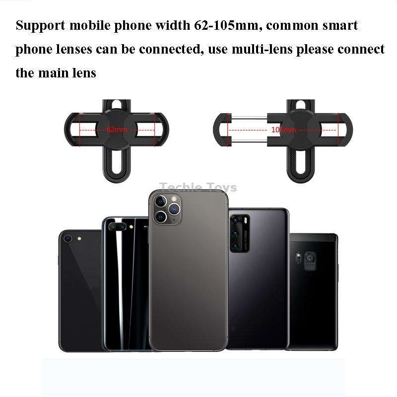 Eyeskey Telescope Phone Holder Camera Holder Telescope Universal Astronomical Mirror Phone Clip, Sha