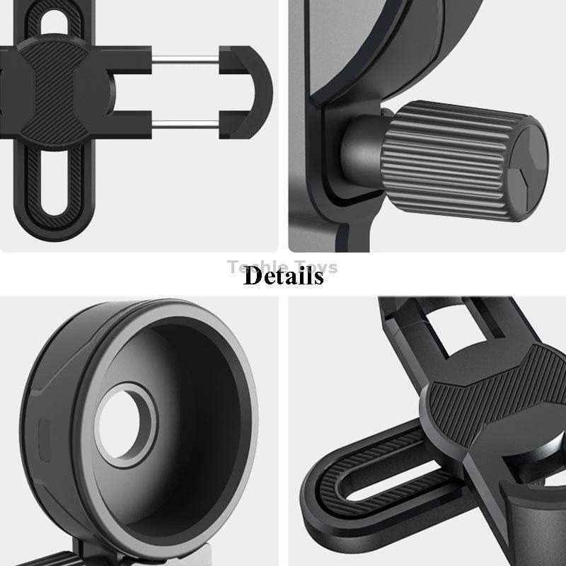 Eyeskey Telescope Phone Holder Camera Holder Telescope Universal Astronomical Mirror Phone Clip, Sha