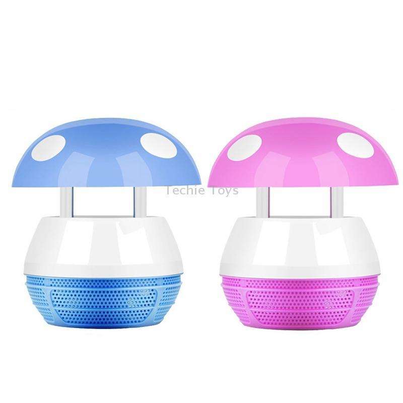 Mushroom LED Mosquito Killer Lamp Household USB Mosquito Killer(Sky Blue)