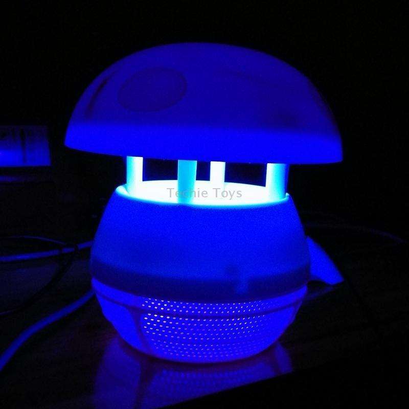 Mushroom LED Mosquito Killer Lamp Household USB Mosquito Killer(Sky Blue)