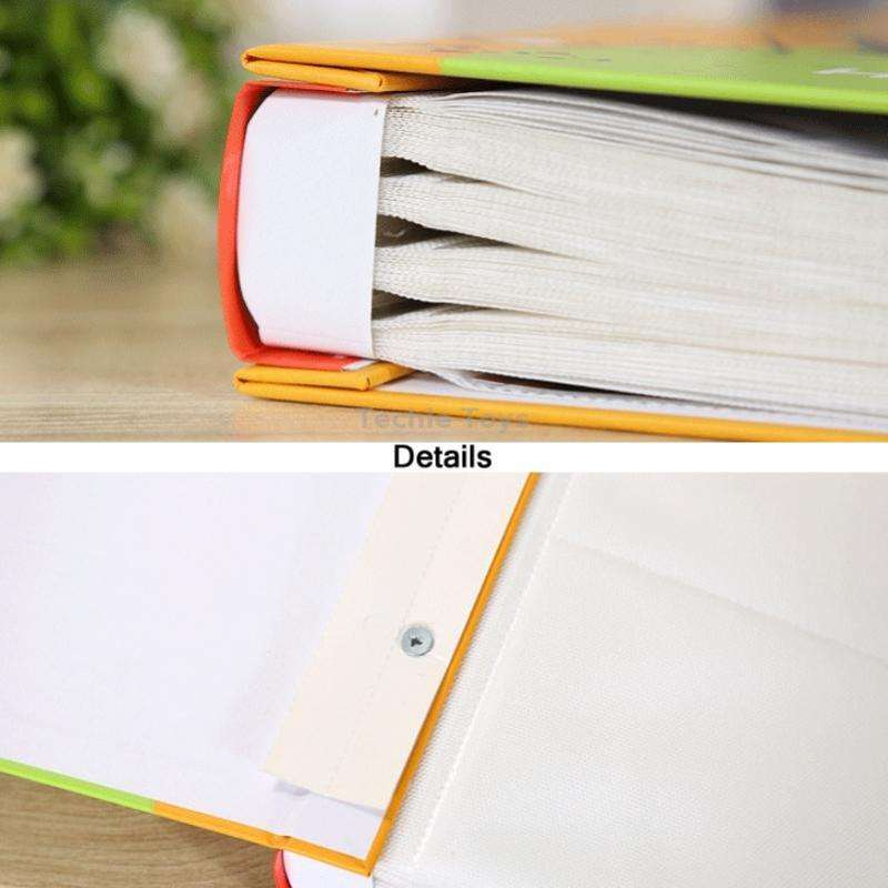 1200 Sheets Interstitial Family Photo Album(Stationary Time)