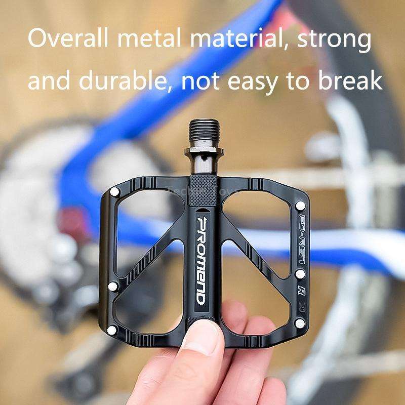 PD-R27 1 Pair PROMEND Bicycle Pedal Road Bike Aluminum Alloy Bearing Quick Release Folding Pedal