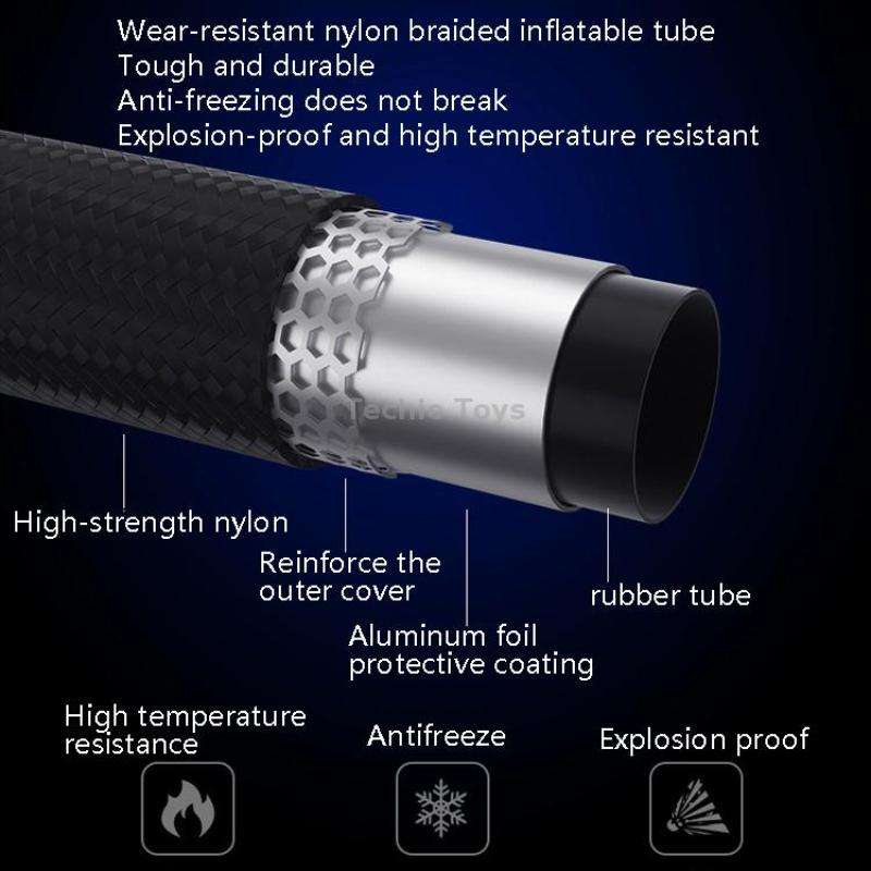 Portable Multi-Function Smart Car Inflatable Pump Electric Air Pump, Style: Wireless With Light Digi