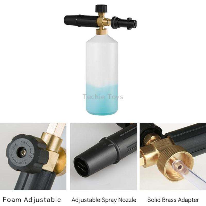 High Pressure Car Wash Foam Pot Copper Spray Head PA Pot(For SL-10-Kacher-K-Sreies)