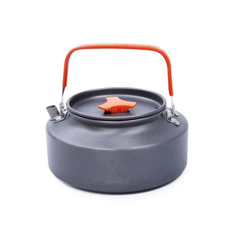 Hewolf HW-1782 Outdoor Kettle Pot Camping Tea Portable Kettle Cookware Pot, Capacity: 1.05L