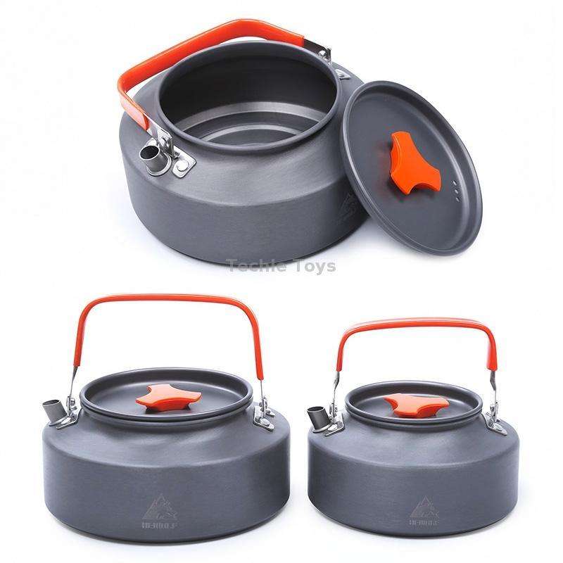 Hewolf HW-1782 Outdoor Kettle Pot Camping Tea Portable Kettle Cookware Pot, Capacity: 1.6L