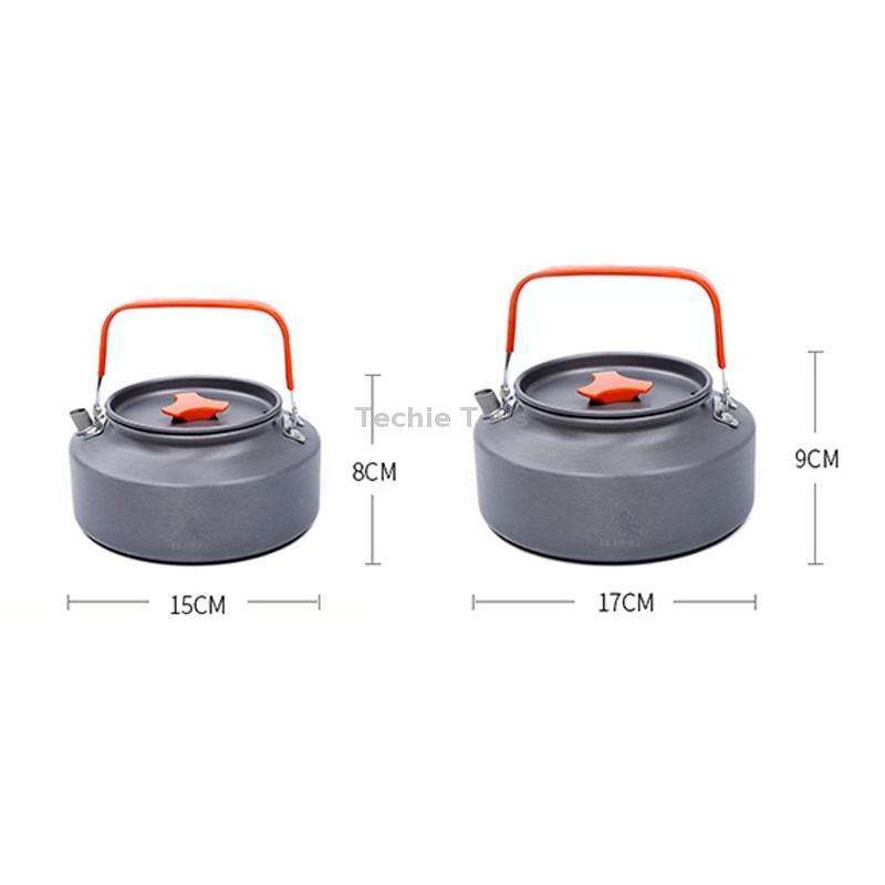 Hewolf HW-1782 Outdoor Kettle Pot Camping Tea Portable Kettle Cookware Pot, Capacity: 1.6L