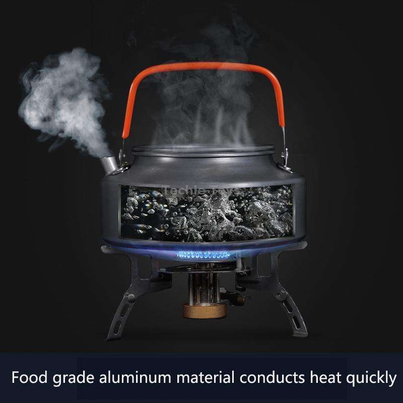 Hewolf HW-1782 Outdoor Kettle Pot Camping Tea Portable Kettle Cookware Pot, Capacity: 1.6L