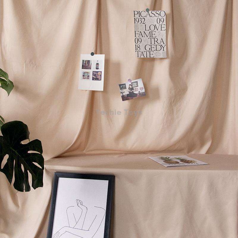 4 x 2.4m Photo Background Cloth Increased Widened Photography Cloth Live Broadcast Solid Color Cloth