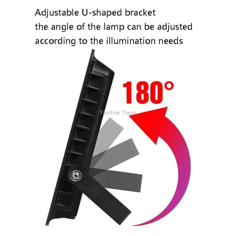 20W PIR LED Spotlight Outdoor Project Light Waterproof Garden Energy-Saving Lighting Floodlight, Sty