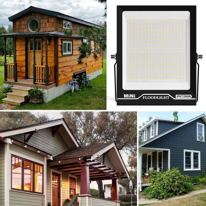 20W LED Projection Lamp Outdoor Waterproof High Power Advertising Floodlight High Bright Garden Ligh