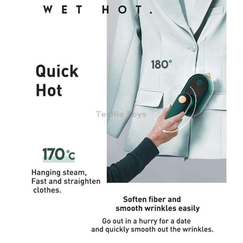 33W Handheld Electric Ironing Machine Rotatable Dry And Wet Garment Steam, Product specifications: E