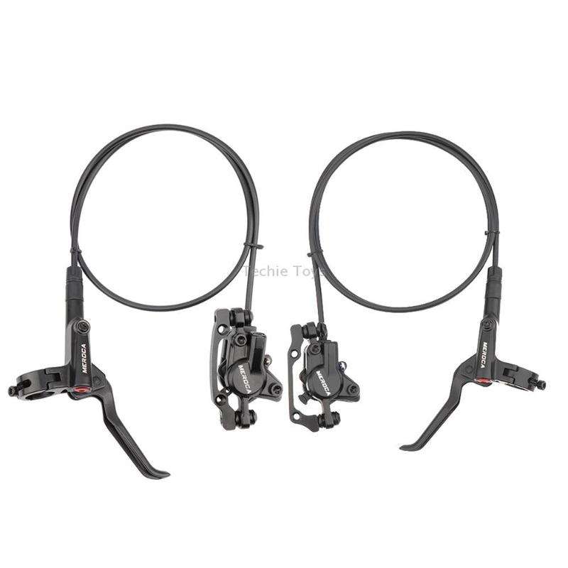 Meroca M800 Bicycle Brake Mountain Bike Universal Bilateral Brake Oil Pressure Disc Brake, Style: Ri