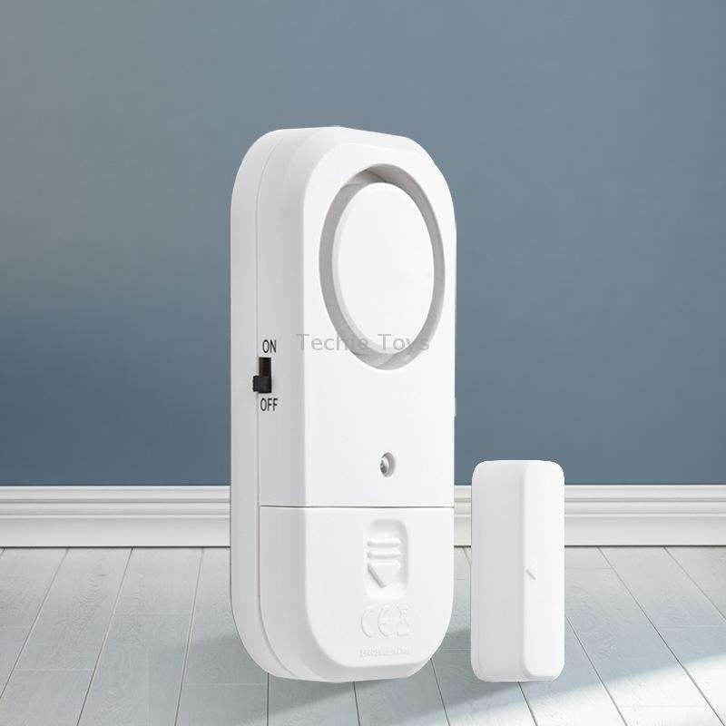N911S Home Door Window Induction Alarm Household Door Magnetic Wireless Anti-Theft Alarm(Host + Magn