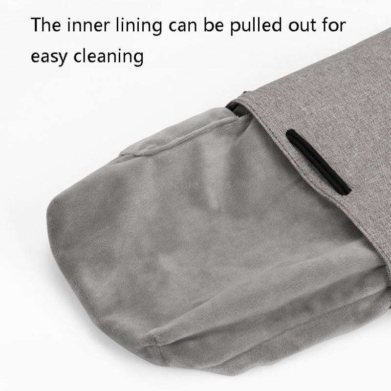 Baona Waterproof Micro SLR Camera Bag Protective Cover Drawstring Pouch Bag, Color: Medium Gray