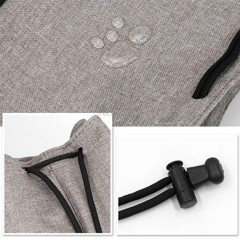Baona Waterproof Micro SLR Camera Bag Protective Cover Drawstring Pouch Bag, Color: Medium Gray