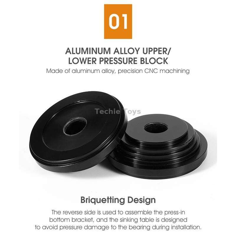 WEST BIKING Bicycle Headset Installation Removal Tools Bike Bottom Bracket Bearing Press Tool Bicycl
