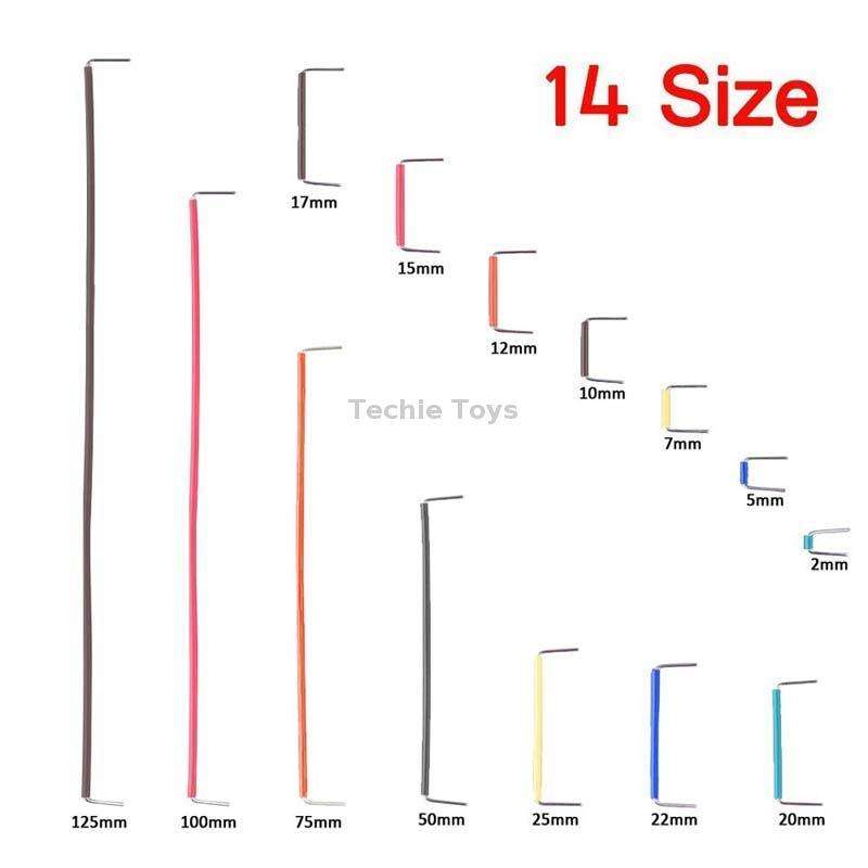 560 PCS 14 Lengths Jumper Wire U Shape Solderless Breadboard Jumper Wire Kit