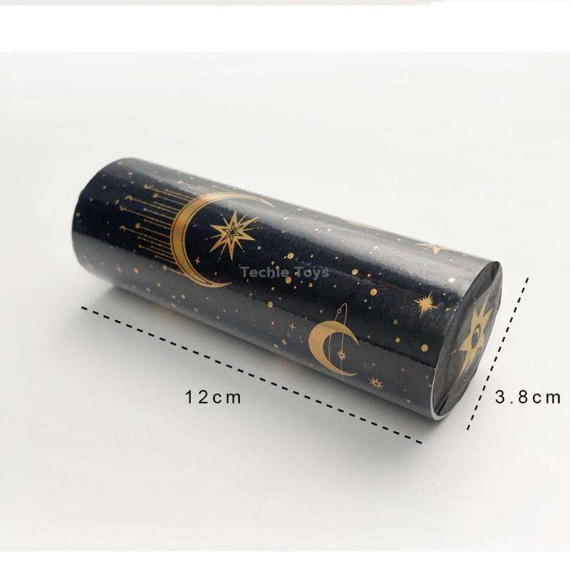 88988 Colorful Bronzing Washi Tape Starry Sky Hand Account Tape(Star Hot Silver 4)